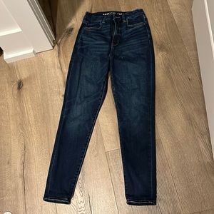 American Eagle curvy super high rise jegging